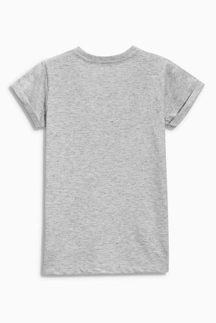 Ecru Textured T-Shirt (3-16yrs)